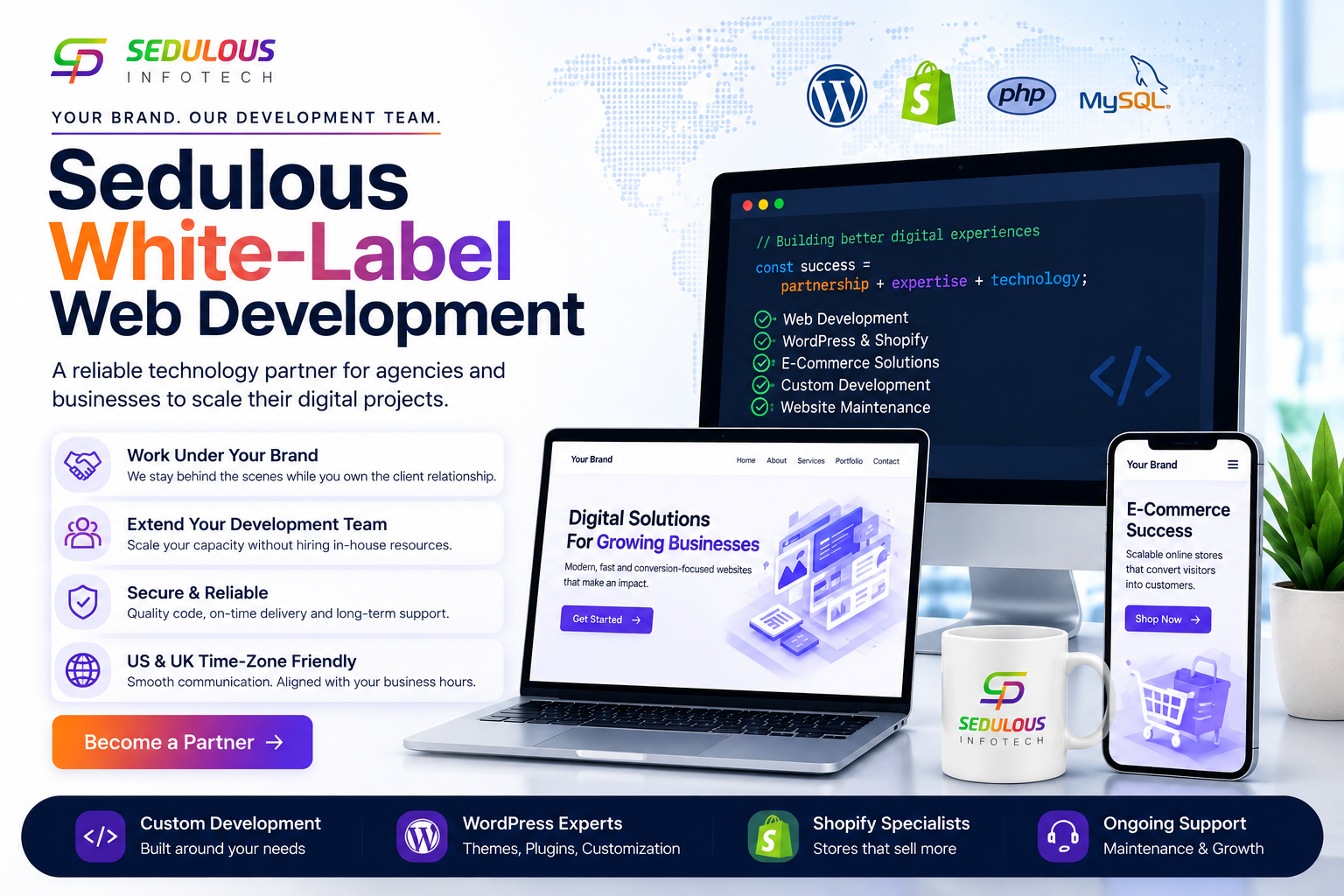 Sedulous White-Label Web Development
